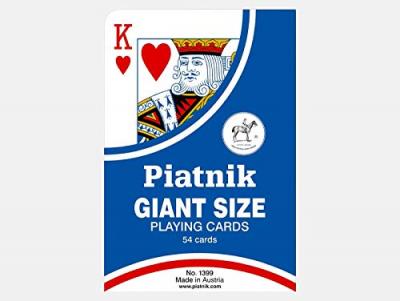  Jeu de 52 cartes : Giant Size 