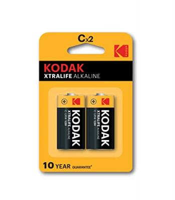 KODAK  - Piles - XTRALIFE Alcaline - C / LR14 - pack de 2 