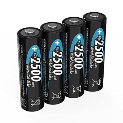 ANSMANN  Piles 1x4 Nizn Mignon Aa 2500mah One Size Black