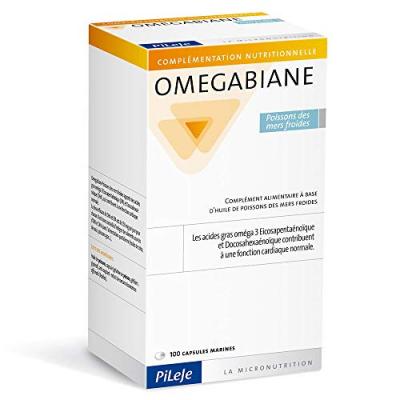 PILEJE  Omegabiane Poissons des Mers Froides 100 capsules