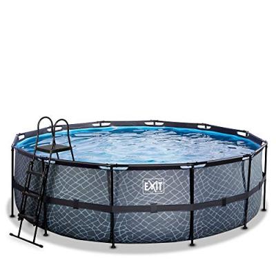 EXIT TOYS Exit piscine 450x122cm 12v stone grise 30.22.15.00