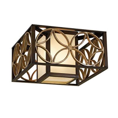 FEISS Plafonnier Remy, bronze et or - ELSTEAD