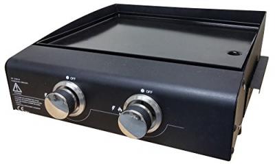 FRIODIS Plancha gaz 2 br&ucirc;leurs 47 x 46 x 20,5
