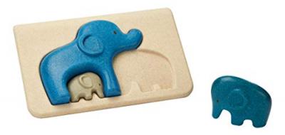 PLAN TOYS  mon 1er puzzle el&eacute;phant
