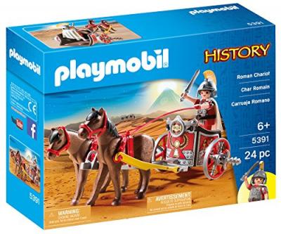 5391 playmobil char romain avec tribun