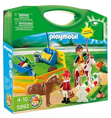 Playmobil Valisette cavaliers et poneys - 5893