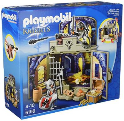 PLAYMOBIL Coffre pi&egrave;ce du tr&eacute;sor des chevaliers