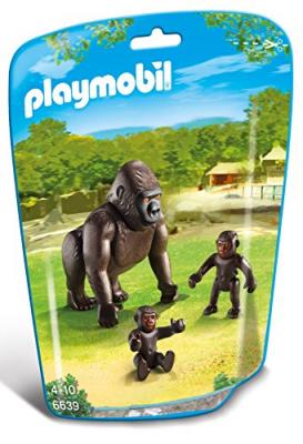 Playmobil 6639 - Gorille Avec B&eacute;b&eacute;s