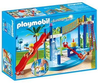 PLAYMOBIL Aire de jeux aquatique - 6670