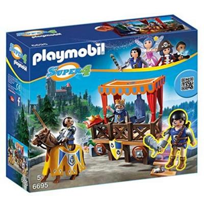 PLAYMOBIL Tribune royale avec Alex - 6695