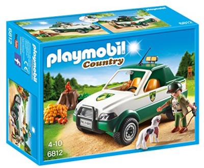 6812 Playmobil Garde forestier avec pick-up