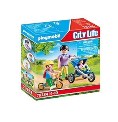 PLAYMOBIL - 70284 - Maman avec enfants