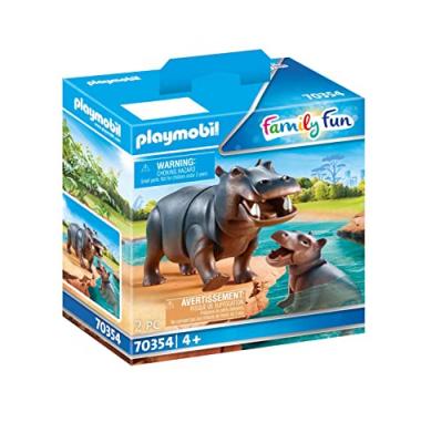 Hippopotame Et Son Petit