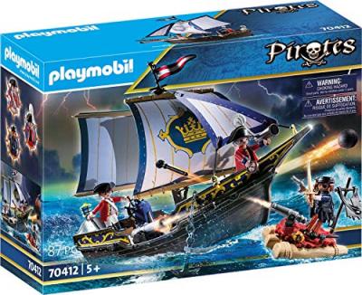 70412 playmobil chaloupe des soldats