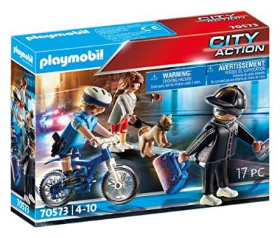 Playmobil Les policiers 70573 Police Polici&egrave;re et voleur 