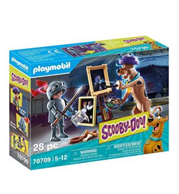 Playmobil Scooby-Doo ! 70709 SCOOBY-DOO avec chevalier noir 