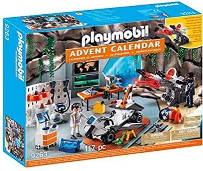 PLAYMOBIL 9263 Calendrier de l'Avent Top Agents 