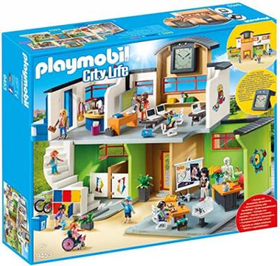 Playmobil - Ecole Am&eacute;nag&eacute;e - 9453