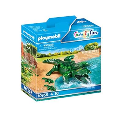 Alligator Avec Ses Petits