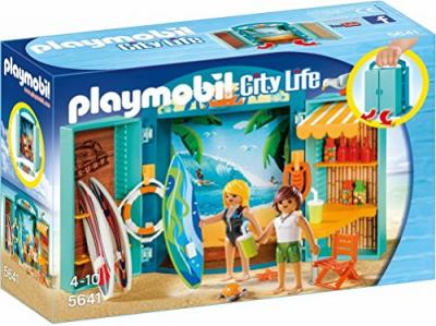 Playmobil- Coffre Boutique de Surf, 5641