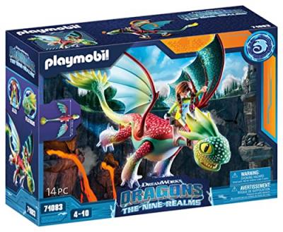 Figurine Playmobil Dragon Vert – Promo Publicitaire RARE, Personnage Spécial