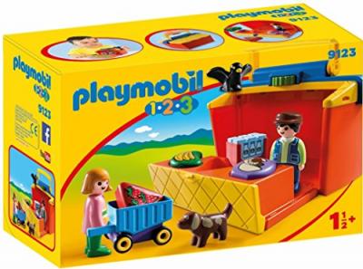 Playmobil 1.2.3 - &Eacute;tal De March&eacute; - 9123