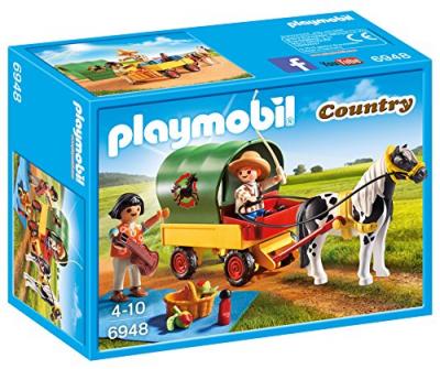 6948 Enfant Chariot et Poney - Playmobil