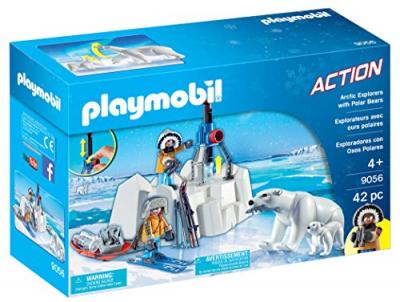 Playmobil- Explorateurs avec Ours Polaires, 9056