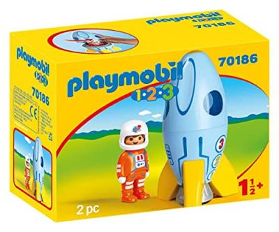 Playmobil - Fus&eacute;e et Astronaute - 70186