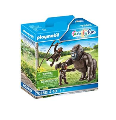 GORILLA + BABIES/GORILLE + SES PETITS