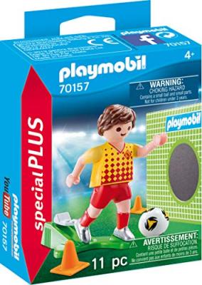 Playmobil - Joueur de foot et but - 70157