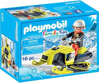 9285 motoneige, playmobil family fun