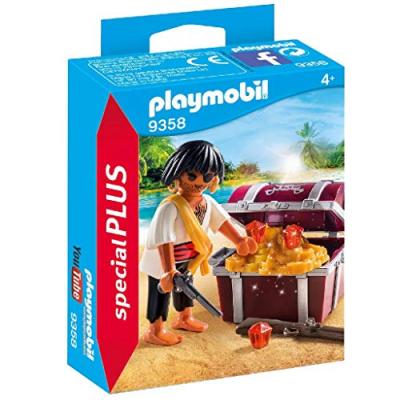 9358 Pirate avec coffre au tr&eacute;sor