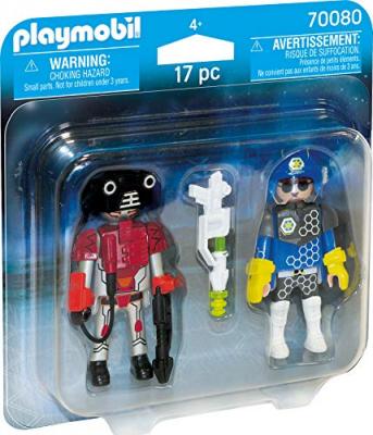 Playmobil - Policier de l'espace et robot