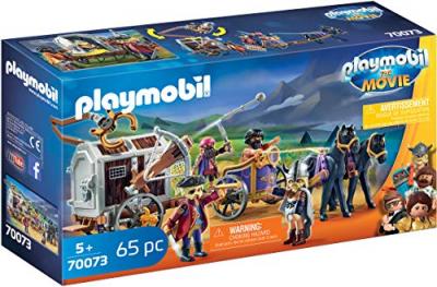 Playmobil The Movie - Charlie avec convoi de priso