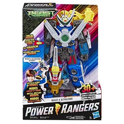 HASBRO Jouet Power Rangers - Figurine Beast-X Ultrazord Power Rangers Beast Morphers &Acirc;&iquest; 30 Cm - Version Espagnol