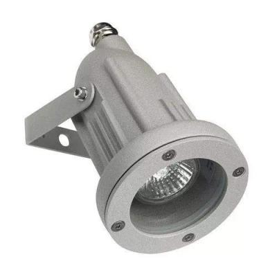 LEDS C4 Projecteur Helio, aluminium et verre, gris