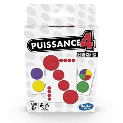 HASBRO Jeu de cartes  Puissance 4 