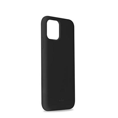 PURO Coque  iPhone 11 Pro Silicone noir Noir  