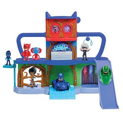 PYJAMASQUES Set de jeu - quartier g&eacute;n&eacute;ral - pjm06