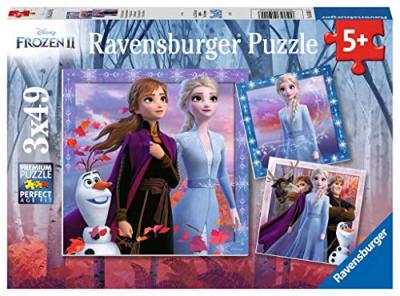 RAVENSBURGER 3 Puzzles - La Reine des Neiges II