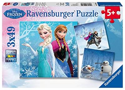 RAVENSBURGER 3 Puzzles - Disney La Reine des Neiges