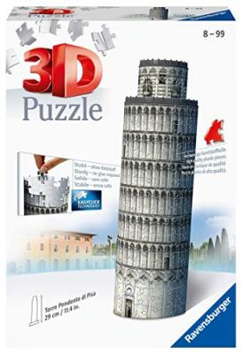 RAVENSBURGER  - 12557 - puzzle 3d building - 216 pi&egrave;ces - tour de pise