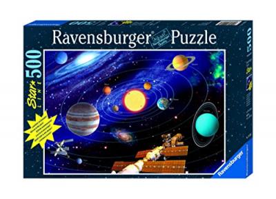 RAVENSBURGER Puzzle phosphorescent - Le syst&egrave;me solaire