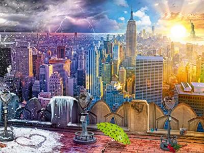 RAVENSBURGER Puzzle 1500 pi&egrave;ces - les saisons &agrave; new york