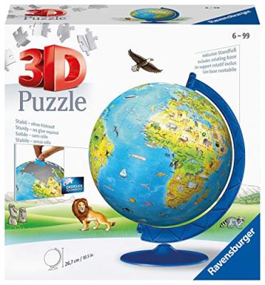 RAVENSBURGER Puzzle Ball 3D - Mappemonde en Italien