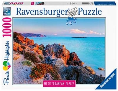 RAVENSBURGER Puzzle 1000 pi&egrave;ces  La Gr&egrave;ce M&eacute;diterran&eacute;enne 