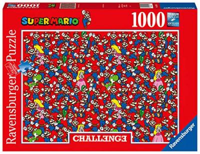 RAVENSBURGER Puzzle 1000 pi&egrave;ces Challenge  Super Mario 
