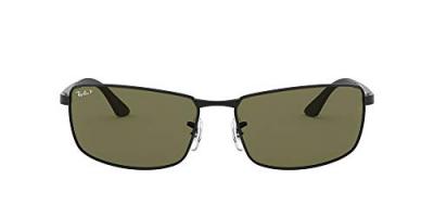 Lunettes de soleil Ray-ban Rb3498 col. 002/9a Hommes Carr&eacute; Noir