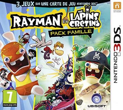Rayman Et Les Lapins Cr&eacute;tins Pack Famille